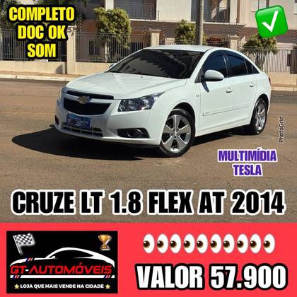 CHEVROLET CRUZE 1.8 LT 16V FLEX 4P AUTOMÁTICO CHEVROLET CRUZE 1.8 LT 16V FLEX 4P AUTOMÁTICO